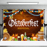 Braun Aus Holz Hintergrund Für Oktoberfest Bier Festival